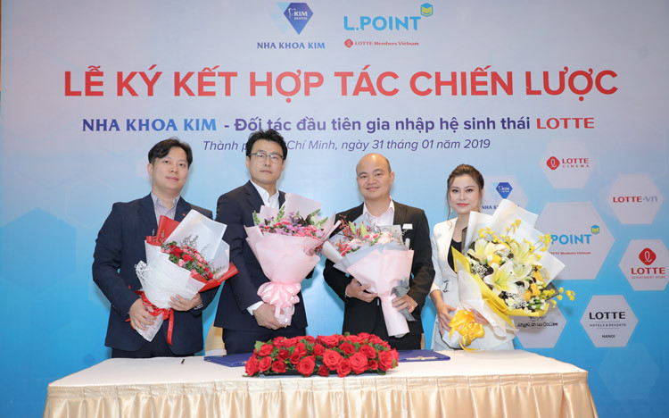 Lotte Members Vietnam - Hệ thống Nha Khoa Kim ký hợp tác chiến lược