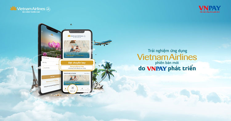 ung dung di dong vietnam airlines vnpay doanhnhansaigon
