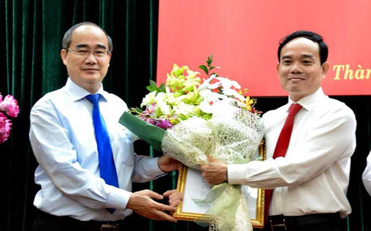 Ông Trần Lưu Quang làm Phó bí thư Thường trực Thành ủy TP.HCM