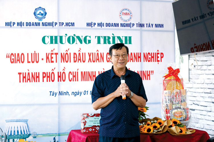 Chủ tịch TNBA Võ Hoàng Việt khẳng định sự kết nối hữu hiệu giữa HUBA - TNBA