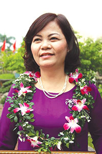 Bà Nguyễn Thành Thực - Chủ tịch Công ty CP Bagico