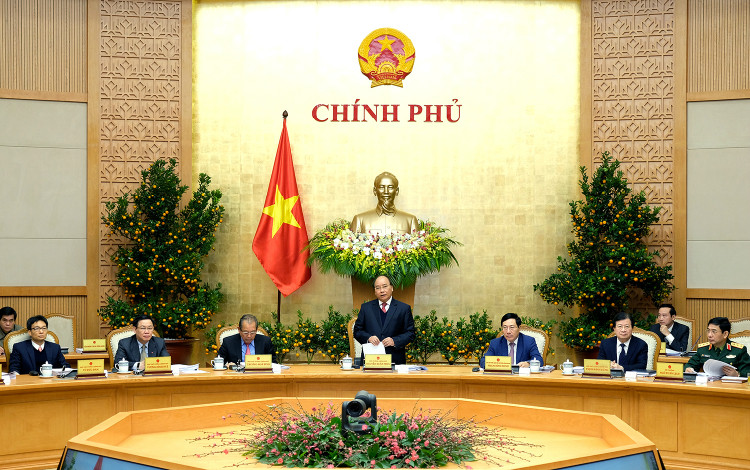 Thủ tướng chủ trì họp Chính phủ thường kỳ tháng 3/2019