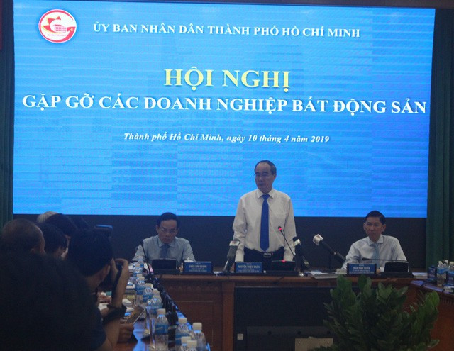 Bí thư Thành ủy Nguyễn Thiện Nhân chỉ đạo gỡ vướng cho doanh nghiệp bất động sản