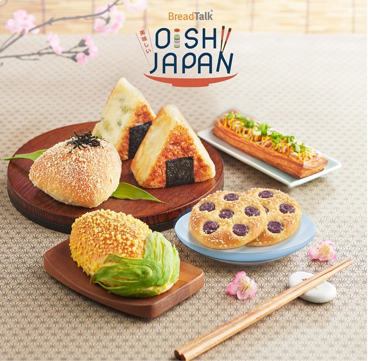 Bộ Sưu tập bánh Nhật tại BreadTalk