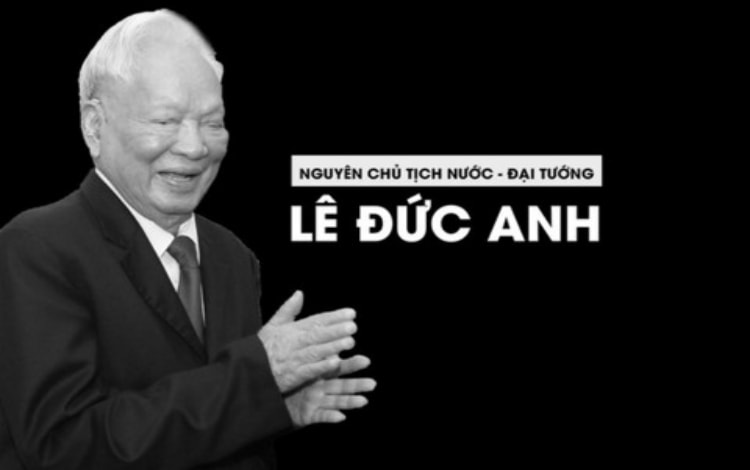 Quốc tang nguyên Chủ tịch nước Lê Đức Anh trong 2 ngày 3 và 4/5