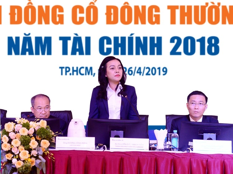 Năm 2019, Sacombank đặt mục tiêu lợi nhuận trước thuế đạt 2.650 tỷ đồng,