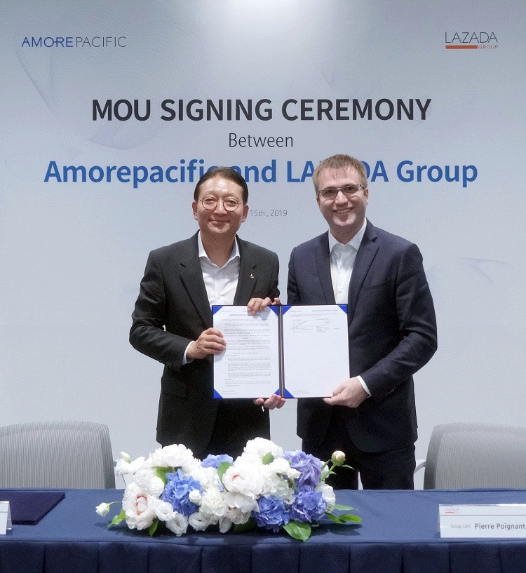 Amorepacific và Lazada ký kết hợp tác chiến lược toàn Đông Nam Á