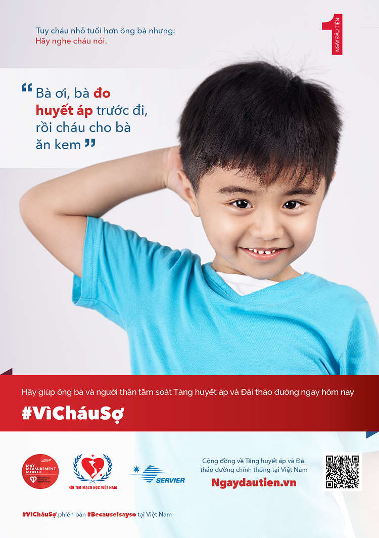 Tầm soát tăng huyết áp miễn phí #vichauso (#becauseisayso)