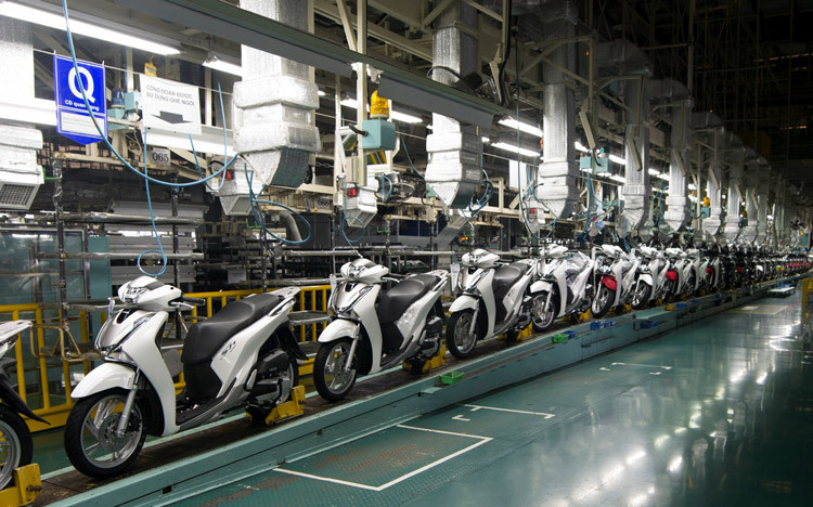 Mỗi ngày Honda Việt Nam bán ra hơn 7.100 xe máy
