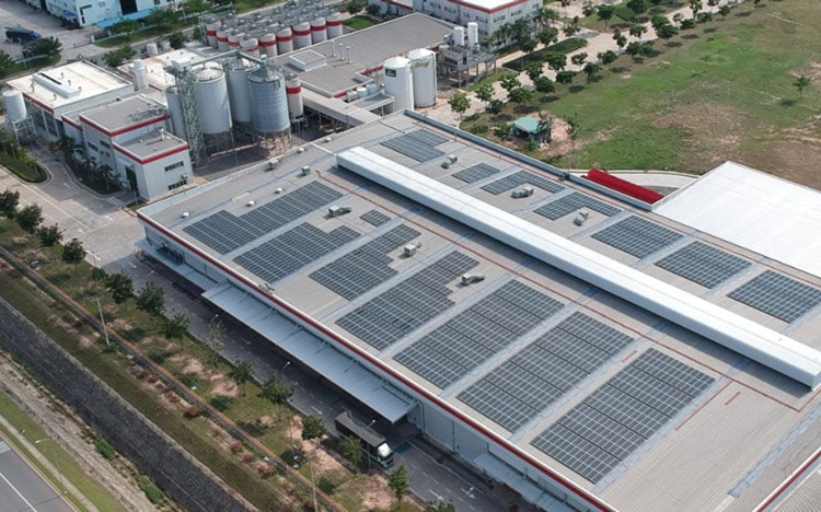 AB InBev dùng năng lượng mặt trời để sản xuất bia