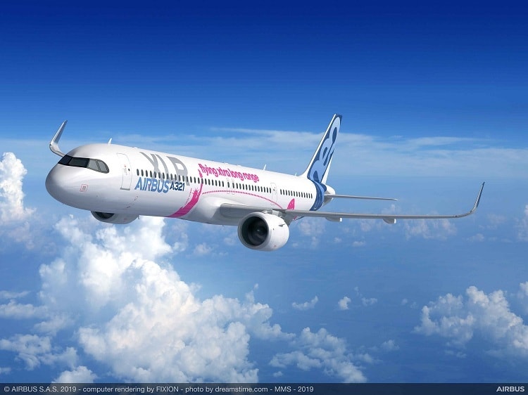Airbus ra mắt máy bay một lối đi có tầm bay xa nhất