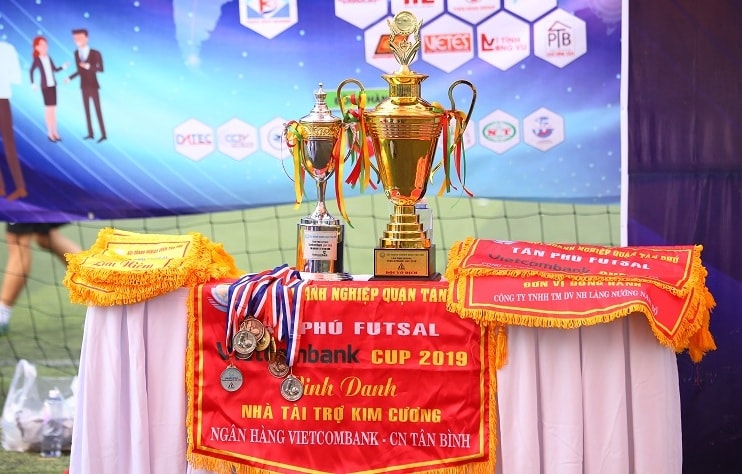 Khai mạc Giải bóng đá Tân Phú Futsal - Vietcombank Cup 2019