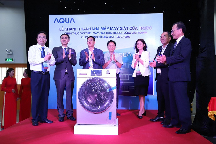 AQUA Việt Nam đầu tư 21,5 triệu USD cho Nhà máy máy giặt cửa trước­