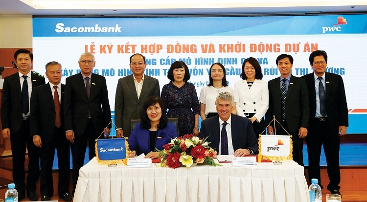 Sacombank khởi động dự án “Nâng cấp mô hình định giá ”