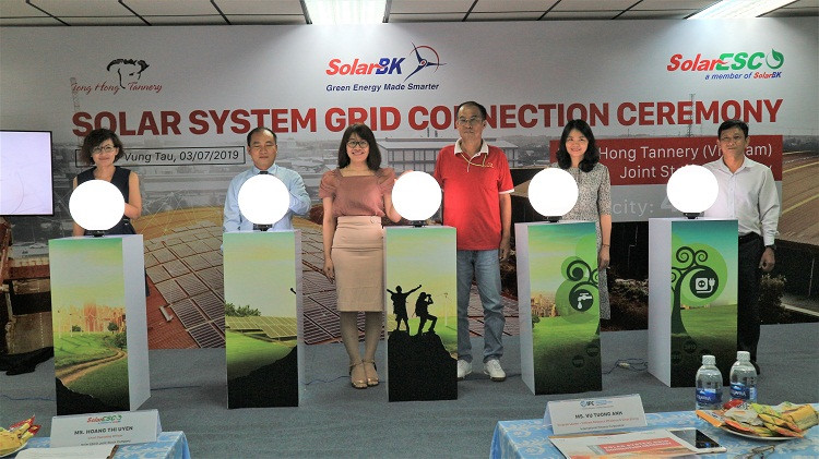 Tong Hong Tannery hợp tác với Solar ESCO để phát triển dự án điện mặt trời
