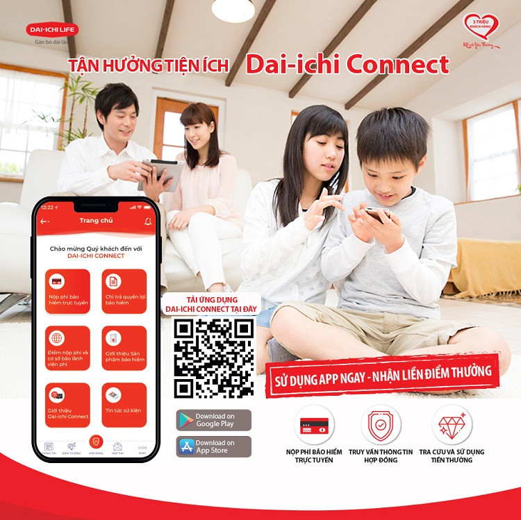 Ra mắt ứng dụng Dai-ichi Connect