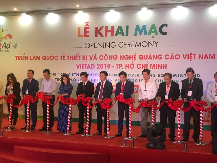 VIETAD 2019: Cơ hội tiếp cận các loại máy móc thiết bị, sản phẩm, công nghệ mới của ngành quảng cáo