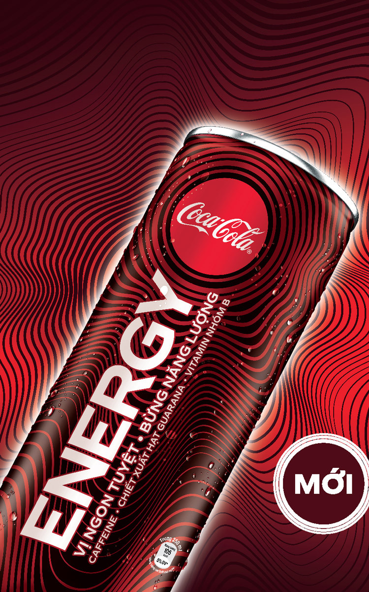 Ra mắt nước tăng lực Coca-Cola Energy