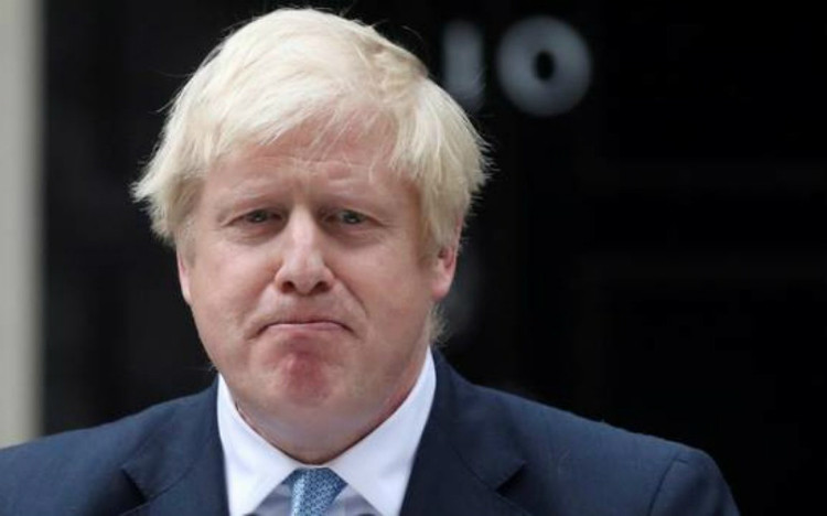 Thủ tướng Anh Boris Johnson tại London ngày 2/9. Ảnh: Reuters.
