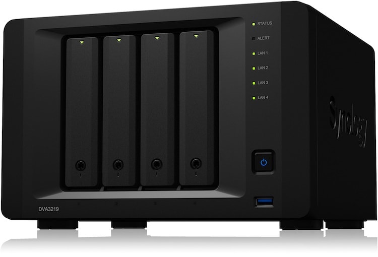 Synology giới thiệu thiết bị Deep Learning NVR DVA3219