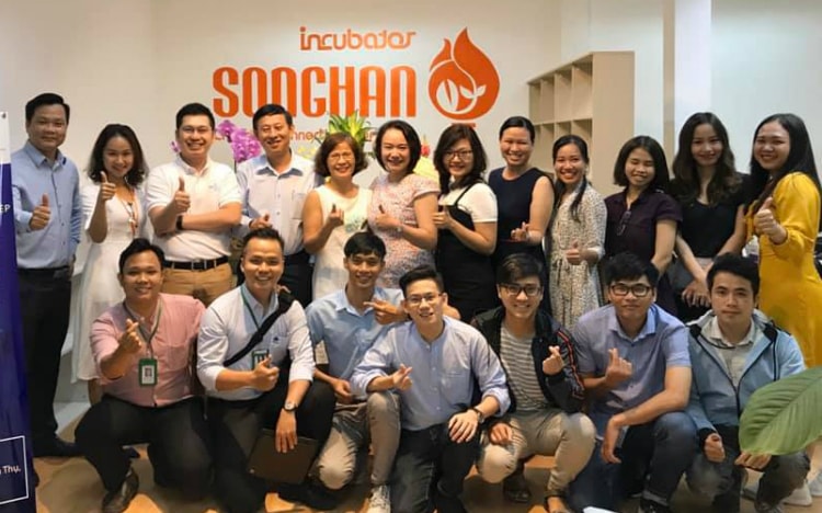 Đại diện SHi và các dự án tham gia Open Demo Day