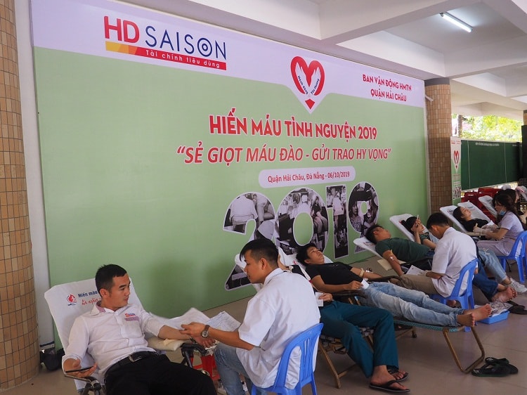 Ngày hội hiến máu của Công ty tài chính HD SAISON 2019