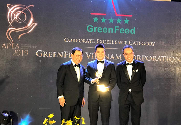 GreenFeed Việt Nam nhận giải thưởng kép Doanh nghiệp châu Á - Thái Bình Dương 2019