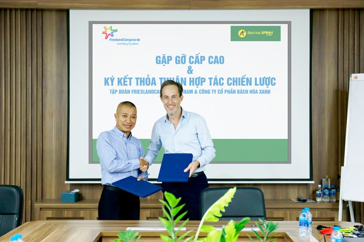 Bách hóa Xanh “bắt tay” FrieslandCampina