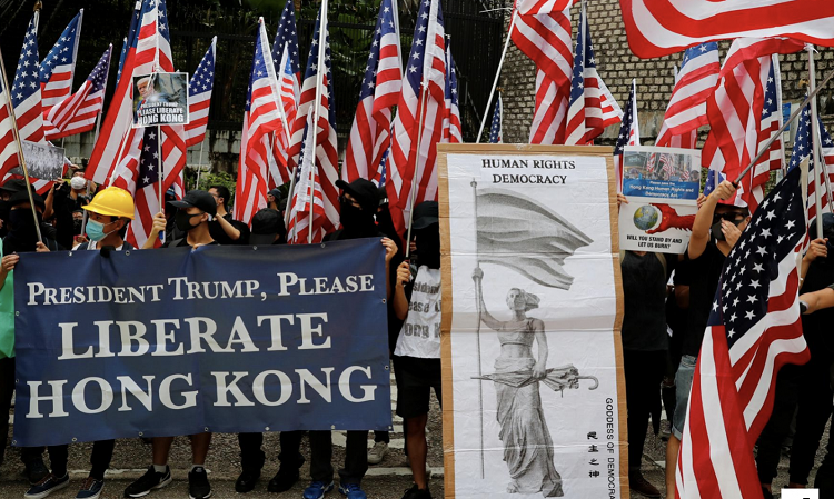 Dự luật Mỹ về Hồng Kông gây “bão” ở Trung Quốc
