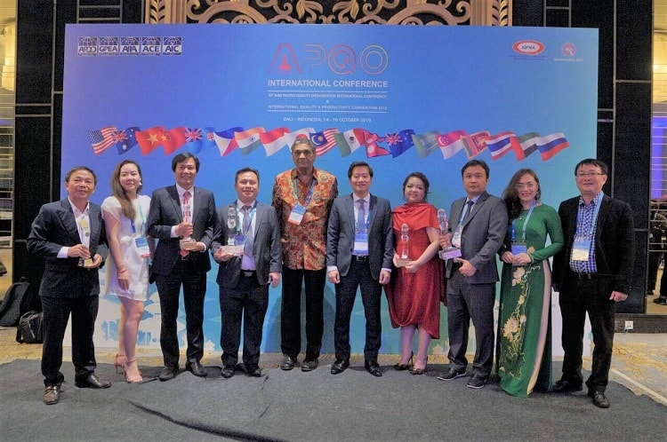 Công ty Kizuna đạt giải thưởng Chất lượng châu Á - Thái Bình Dương 2019