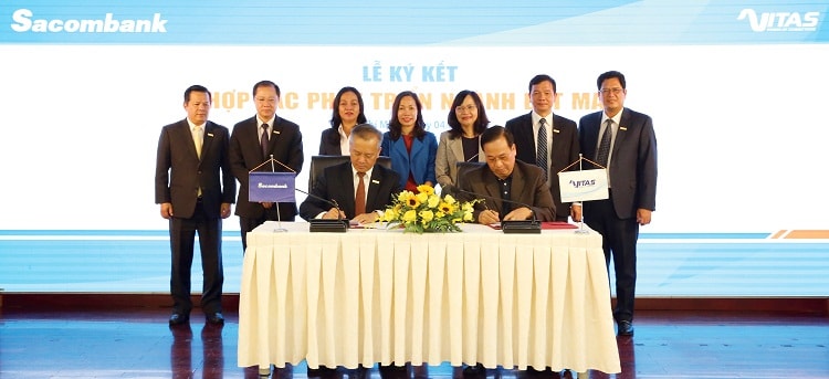 Sacombank và Hiệp hội Dệt may Việt Nam ký hợp tác