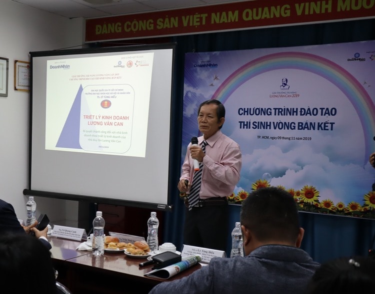 Tiến sĩ Lý Tùng Hiếu –Giảng viên chính, Khoa Văn hoá học, Trường Đại học Khoa học Xã hội và Nhân văn, Đại học Quốc gia TP. Hồ Chí Minh chia sẻ: "Có 5 yếu tố làm nên phương châm kinh doanh của danh nhân Lương Văn Can, là có tư tưởng đổi mới, có ý chí tự cường, có lòng yêu nước, có chí làm thực nghiệp, và lưu tâm nghiên cứu thương học. Đồng thời, để xây dựng đạo đức kinh doanh, cần đảm bảo 5 yếu tố trung thực, ngay thẳng, khoan hậu, có đức, có tâm