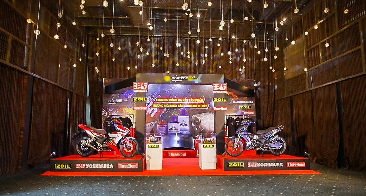 Phụ tùng xe đua môtô Nhật Bản ra mắt tại Việt Nam