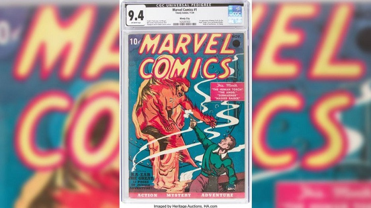 Truyện tranh Marvel đạt kỷ lục đấu giá 1,26 triệu USD