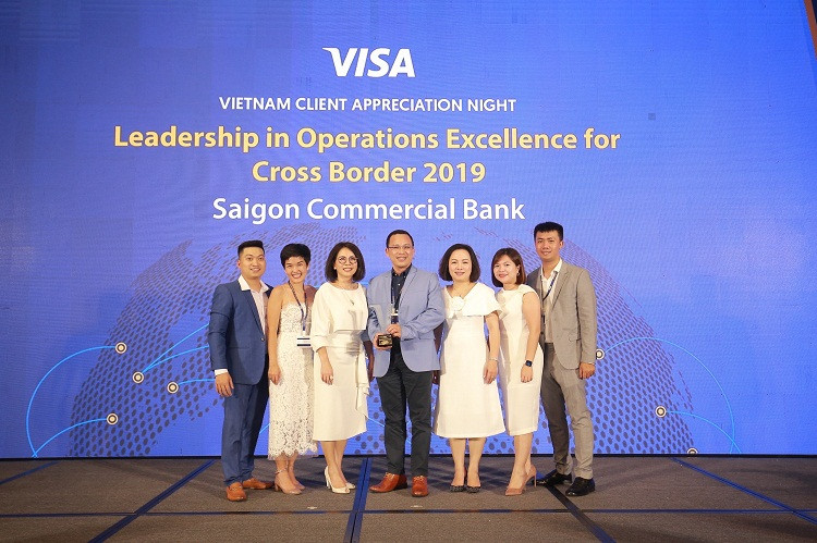 SCB nhận thêm giải thưởng về vận hành giao dịch thẻ tại nước ngoài