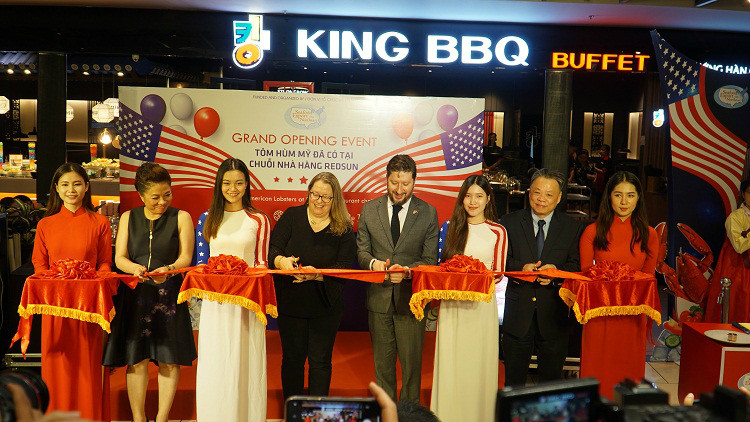Tôm hùm Mỹ có mặt tại King BBQ, Meiwei và Tasaki BBQ