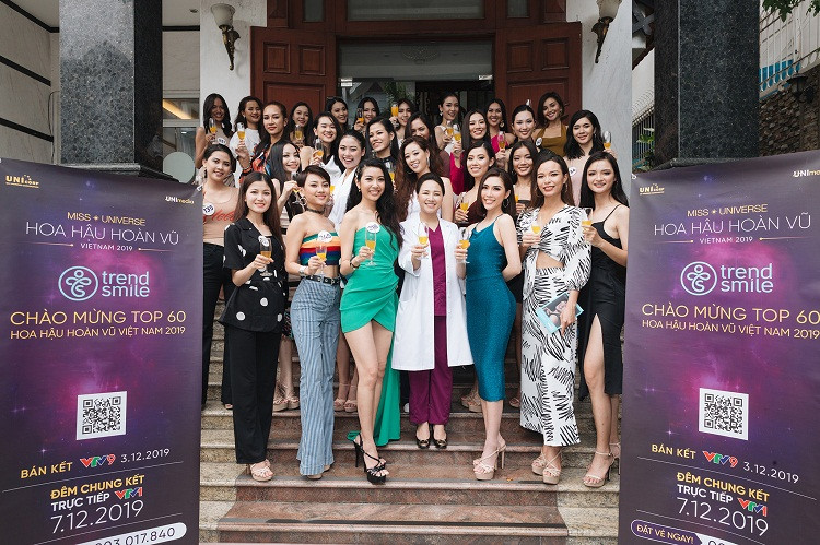 Nha khoa Trendsmile cố vấn cho Hoa hậu Hoàn vũ 2019