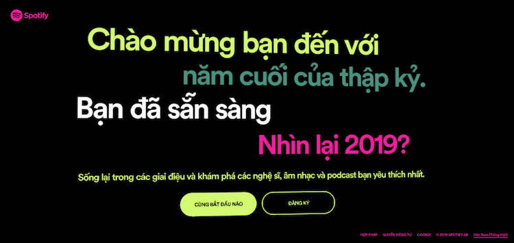 Bảng xếp hạng My Decade Wrapped - Nhìn lại một thập kỷ của tôi