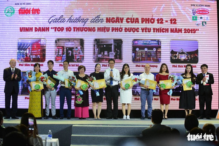 Top 10 thương hiệu Phở được yêu thích nhất năm 2019