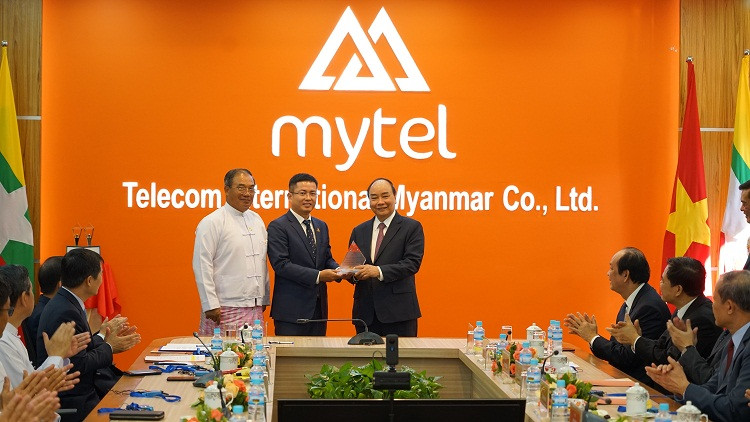 Mytel chiếm 22% thị phần viễn thông di động tại Myanmar