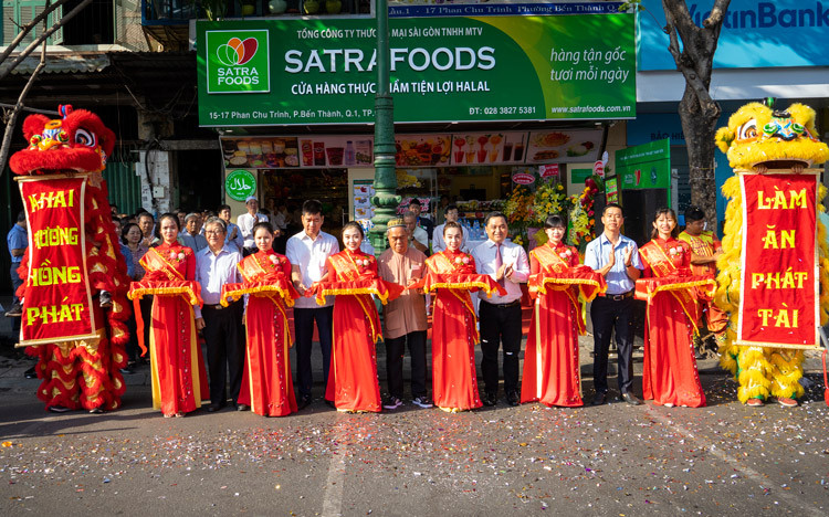 Khai trương cửa hàng kinh doanh thực phẩm đầu tiên cho cộng đồng Hồi giáo tại TP.HCM