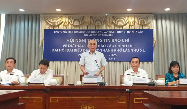 TP.HCM công bố dự thảo Báo cáo chính trị Đại hội Đảng bộ lần thứ XI