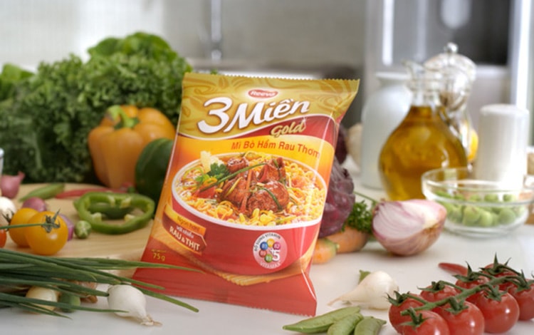 Mì ăn liền Ba Miền - chất lượng tạo niềm tin