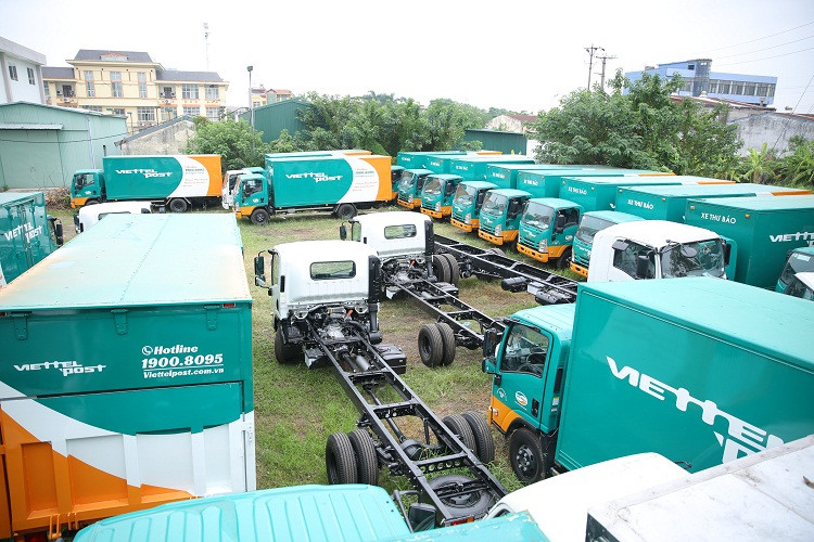 Viettel Post xã hội hóa hoạt động giao nhận hàng bằng xe tải trong năm 2020