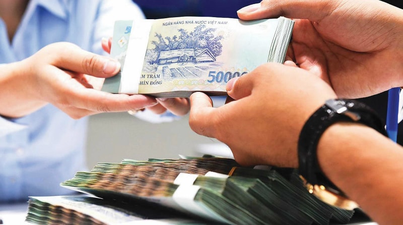 Tiền quay lại hệ thống ngân hàng