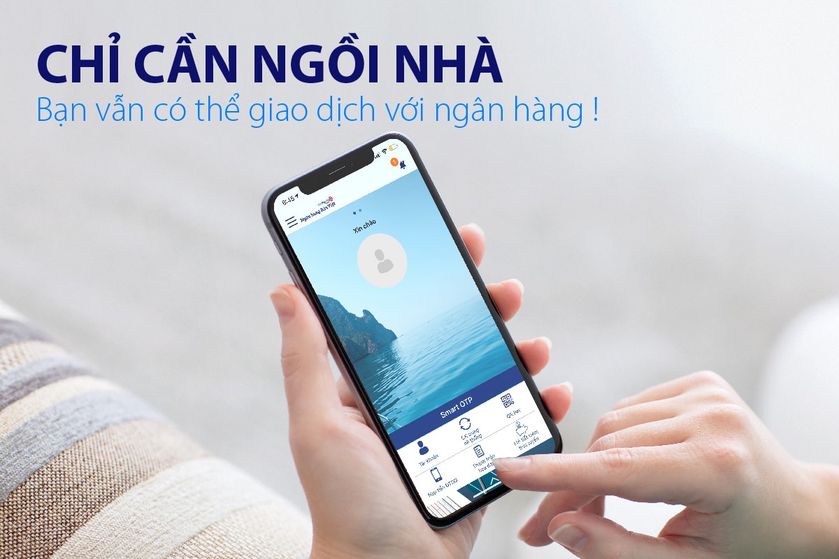 Giao dịch với ngân hàng ngay khi ở nhà thời ngân hàng số