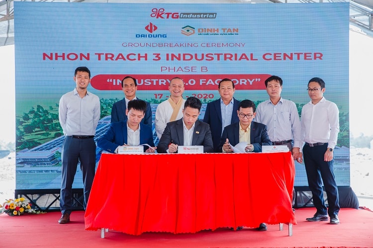 KTG Industrial khởi công 