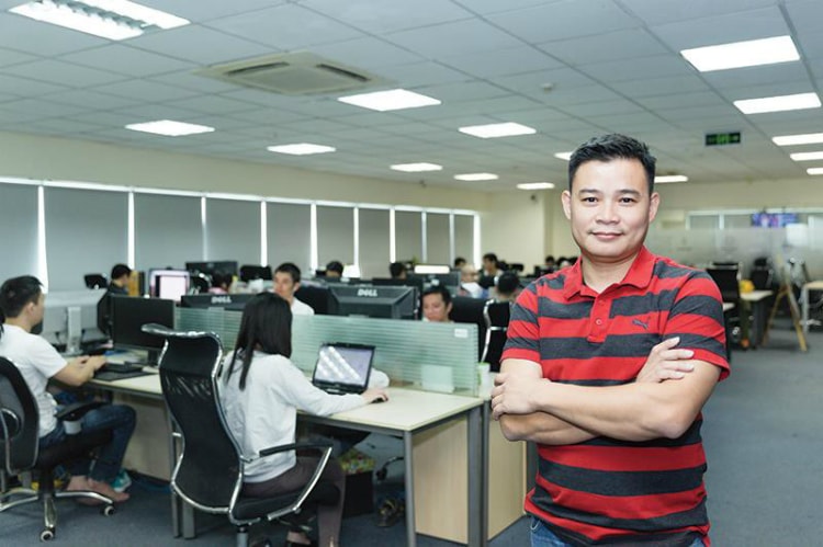Nhà sáng lập DesignBold Hùng Đinh. Ảnh: Báo Đầu Tư