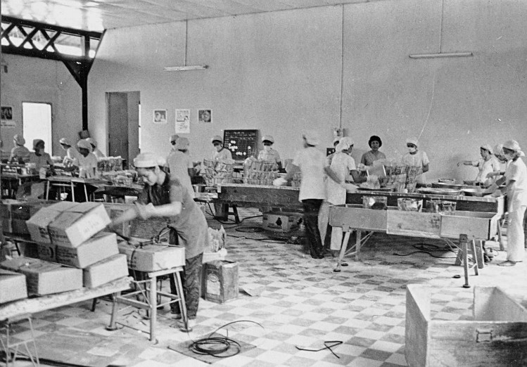 Sản xuất trong nhà máy Bích Chi những năm 1967 - 1975