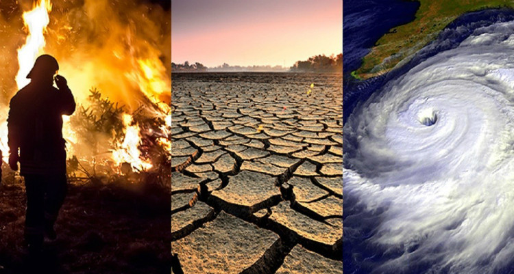Cháy rừng, hạn hán, và siêu bão - cả 3 hiện tượng có thể trở nên khắc nghiệt hơn khi trái đất ấm dần lên.